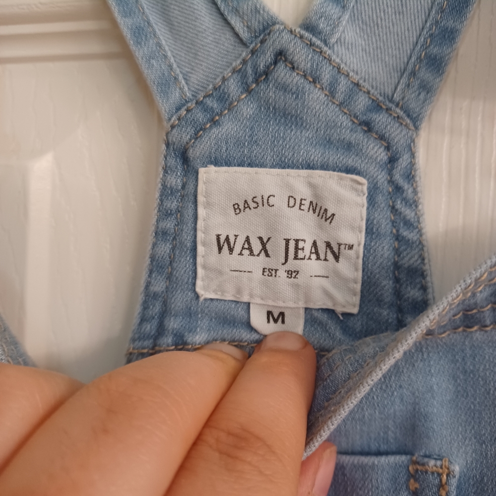 Jean Short Overalls - Picture 8 of 9